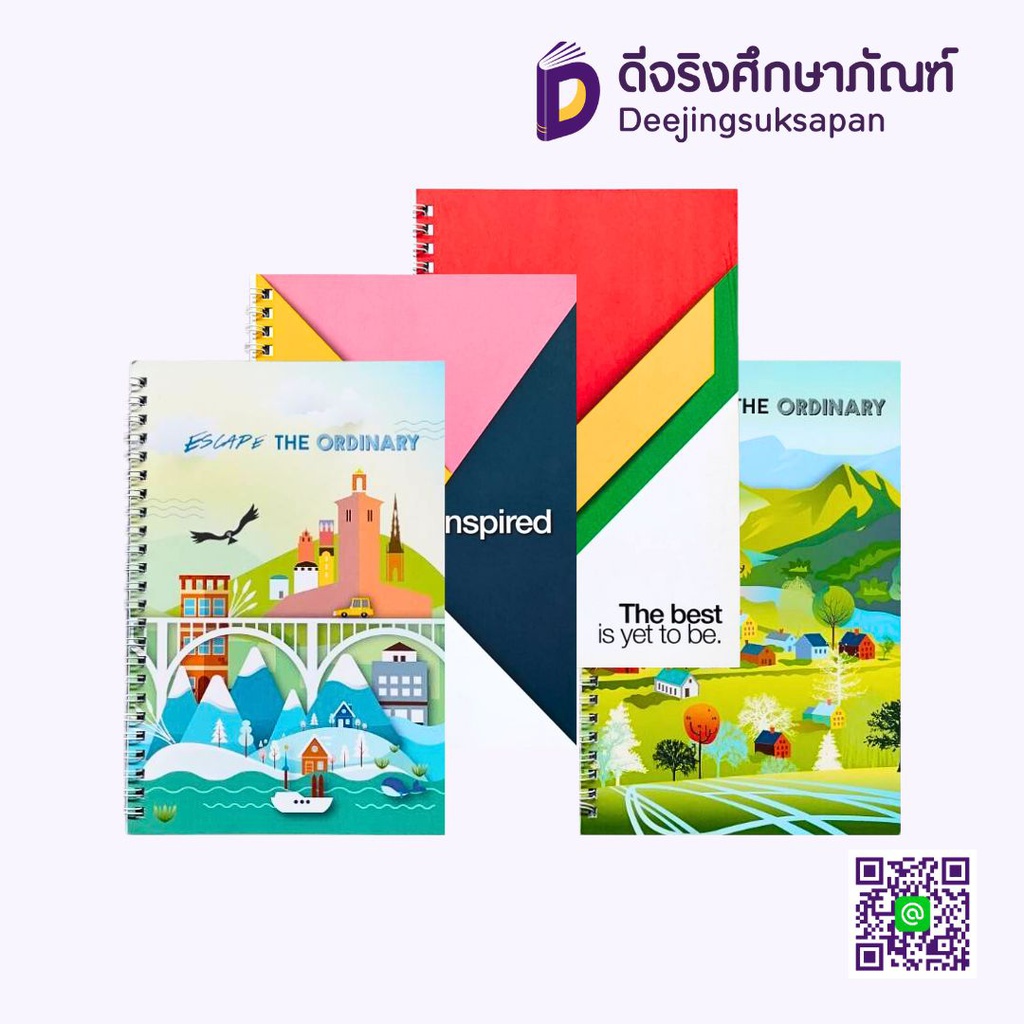 สมุดริมลวด NA5/40A MAYFLOWER