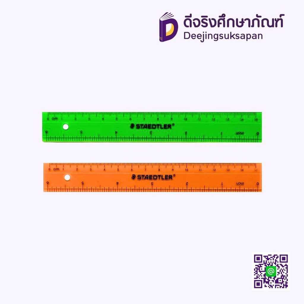 ไม้บรรทัดพลาสติก 15 cm. 562 15 NPB TH STAEDTLER