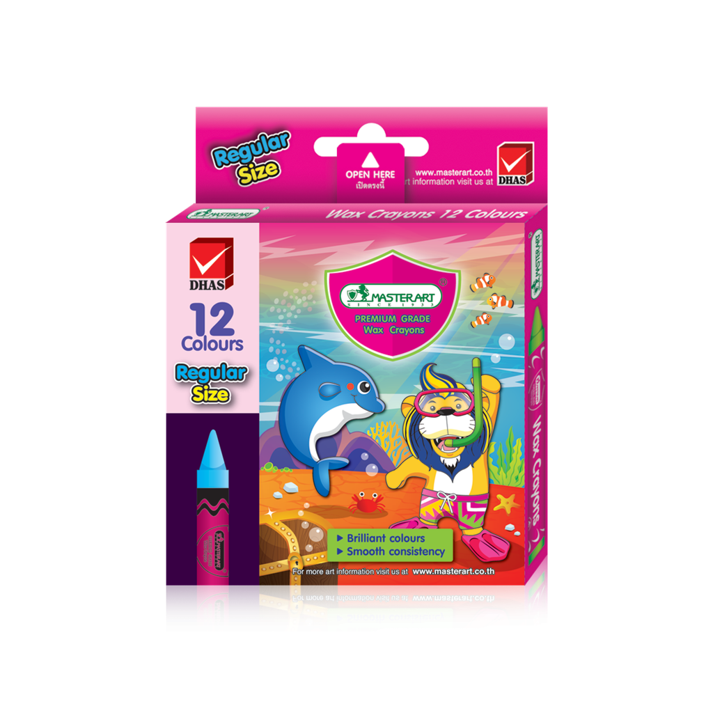 สีเทียน Regular Size MASTERART
