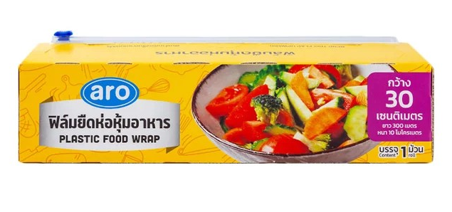 ฟิล์มยืด 30ซม. X 300ม. ARO