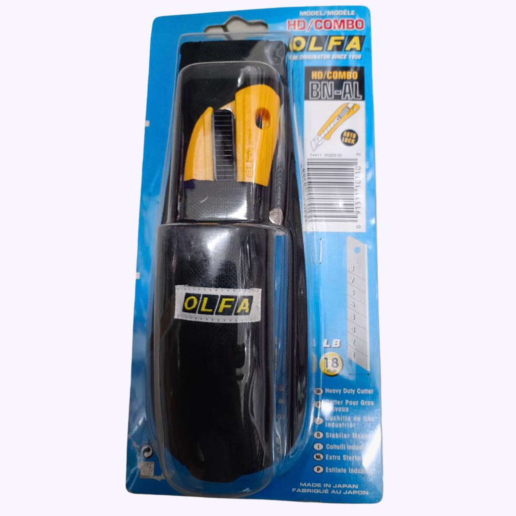 มีดคัตเตอร์ HD/COMBO BN-AL OLFA