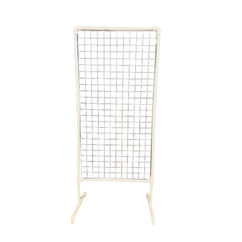 ตะแกรงโชว์ผลงาน PVC พร้อมขา