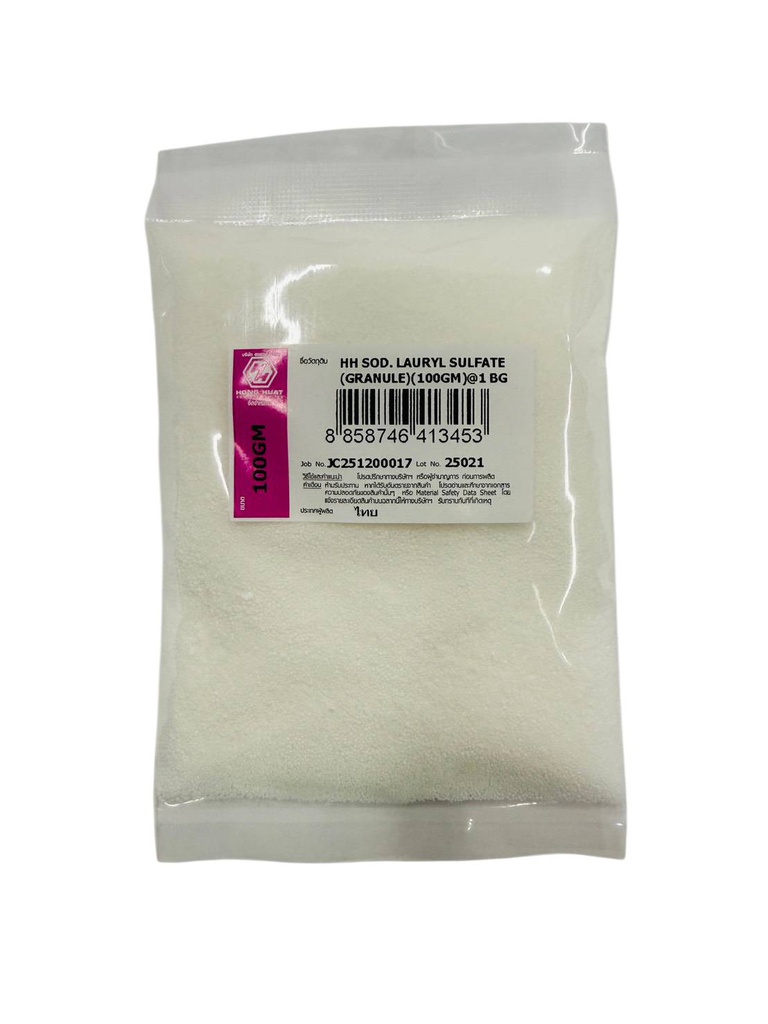 HH SODIUM LAURYL SULFATE (GRANULE) ผงฟอง (แบบเม็ด) HONG HUAT