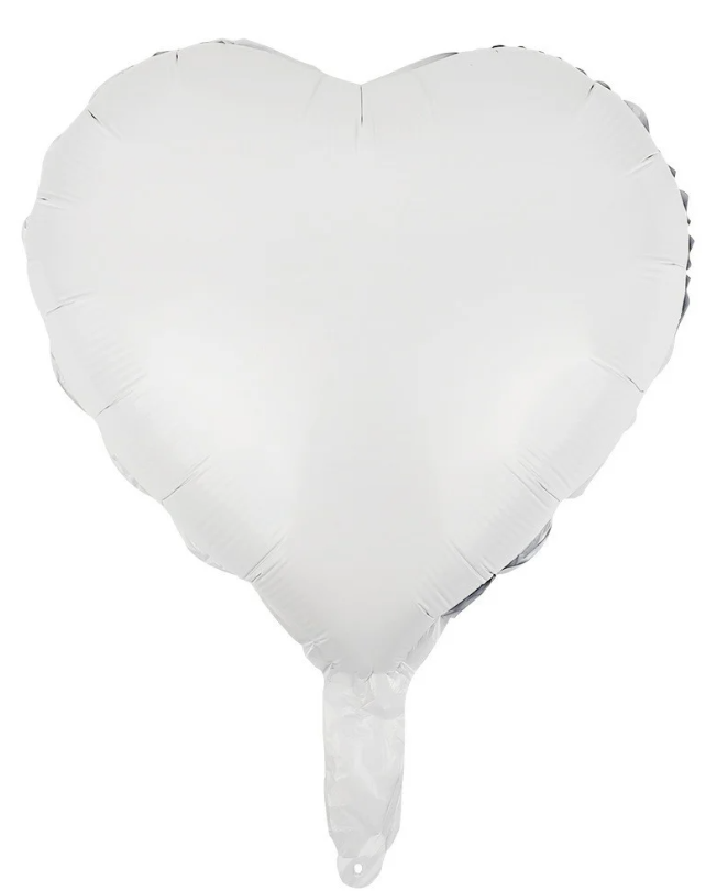 ลูกโป่งฟอยล์ หัวใจ