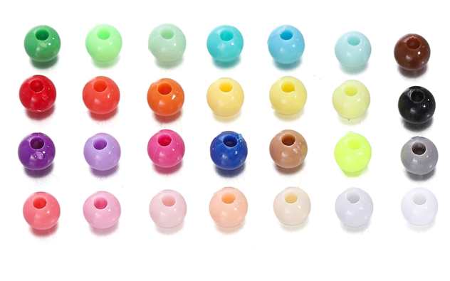 ลูกปัด 8มิล