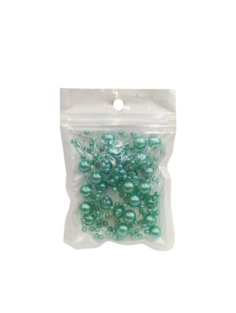 ลูกปัด 8มิล สลับ 2มิล