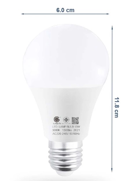 หลอดไฟ LED ขั้ว E27 IWACHI