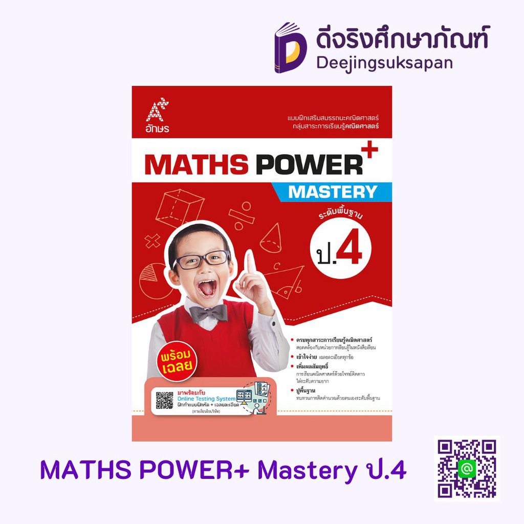 MATHS POWER+ Mastery Aksorn Inspire