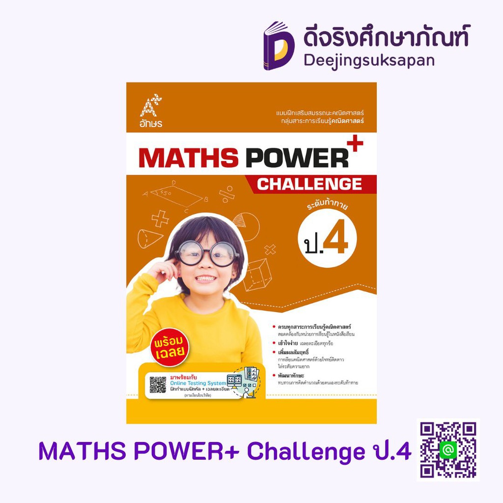 MATHS POWER+ Challenge Aksorn Inspire