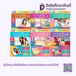 คู่มือครู หนังสือเรียน การงานอาชีพและเทคโนโลยี พว