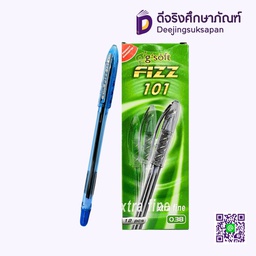 ปากกาลูกลื่น 0.38 FIZZ 101 G'SOFT