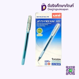 ปากกาลูกลื่น JETSTREAM SX-101FL-05 หมึกน้ำเงิน UNI