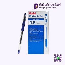 ปากกาหมึกเจล HYBRID GEL GRIP  0.6 K116 PENTEL