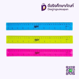 ไม้บรรทัดงอได้ 30cm. 6209 คละสี DELI