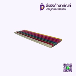 กาวปืนเล็ก แพ็ค 8 แท่ง สีกากเพชร DJ