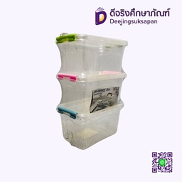 กล่องพลาสติกฝาล็อค 49101 7x11x6.5 ซม. 3 ใบ UNI-WARE