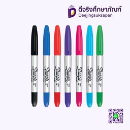 ปากกาเคมี 2หัว TWIN TIP SHARPIE