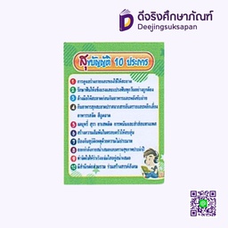 [PA011] สื่อการสอนฟิวเจอร์บอร์ด A3 สุขบัญญัติ I PLAY