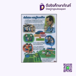 สื่อการสอน คำพ่อสอน เศรษฐกิจพอเพียง 49x65 ซม. I PLAY