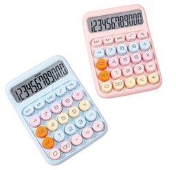 เครื่องคิดเลข สีพาสเทล DX-819 DEXIN