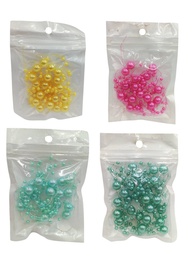 ลูกปัด 8มิล สลับ 2มิล