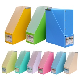 กล่องตั้งแฟ้มพลาสติก1ช่อง Smart Max Box A4 OST
