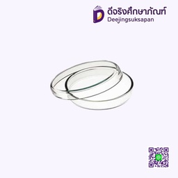 จานเพาะเชื้อแก้ว 15x100 มม. DURAN