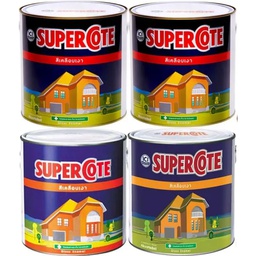 สีเคลือบเงา 3.785ลิตร SUPERCOTE